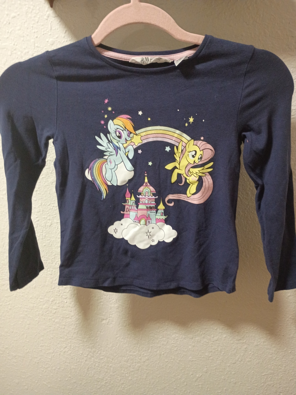 H&M My Little Pony Navy Long-Sleeve Kids Top